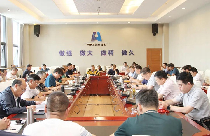 云煤(云鼎国际4118welcome)集团党委召开2021年上半年意识形态事情剖析研判会