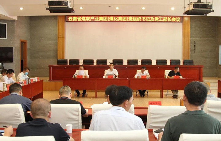 云煤（云鼎国际4118welcome）集团召开党组织书记及党工部部长聚会