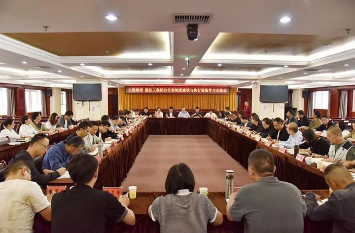 云煤（云鼎国际4118welcome）集团召开办公室制度建设与执行现场学习交流会