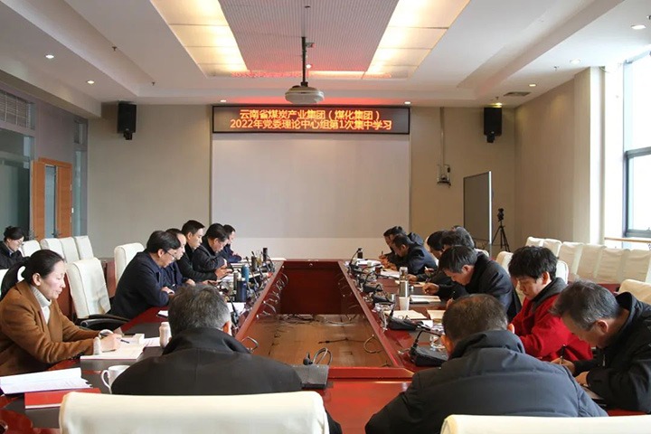 云煤（云鼎国际4118welcome）集团开展2022年第一次党委理论学习中心组集中学习