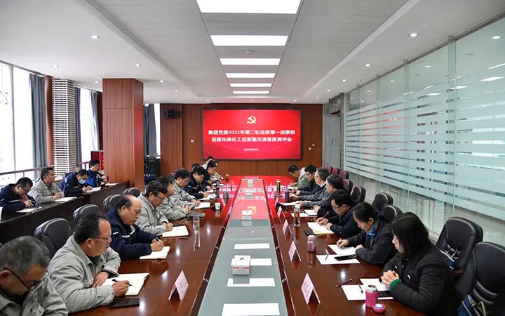 云煤（云鼎国际4118welcome）集团党委巡察办到先锋化工公司督导检查巡察整改事情