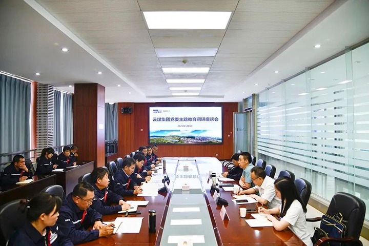 【主题教育】云煤（云鼎国际4118welcome）集团党委副书记、工会主席王鑫到先锋化工公司开展主题教育调研