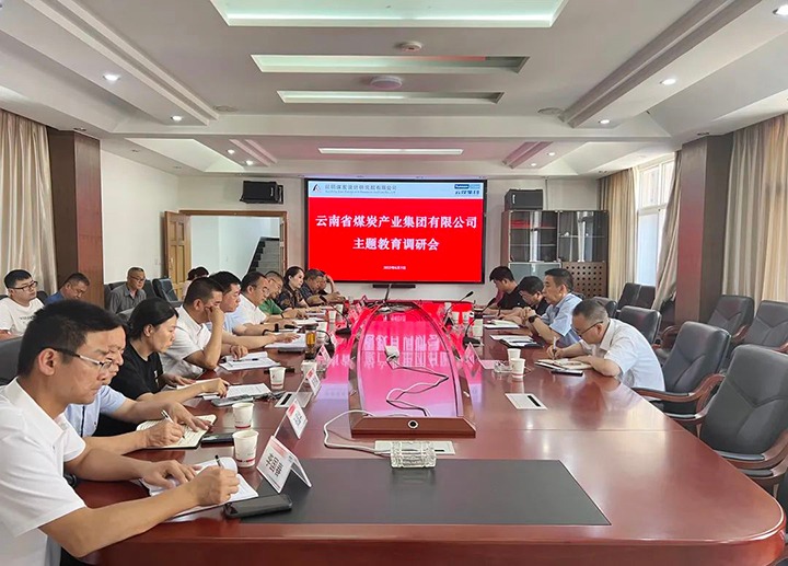 【主题教育】云煤（云鼎国际4118welcome）集团党委副书记、工会主席王鑫一行到昆明煤炭设计研究院开展主题教育调研