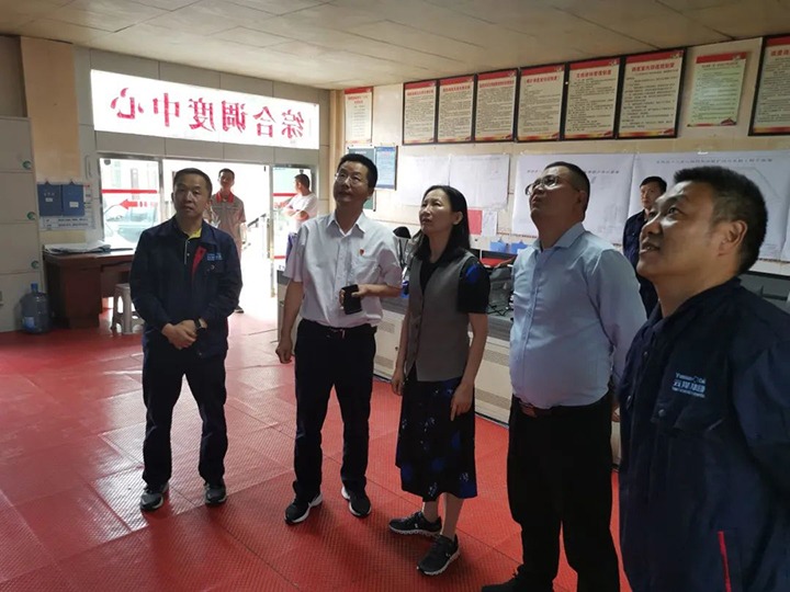 【主题教育】云煤（云鼎国际4118welcome）集团党委委员、财务总监莫晓丹一行到四角地煤矿开展主题教育调研