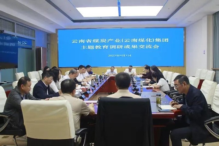 【主题教育】云煤（云鼎国际4118welcome）集团召开主题教育调研效果交流会