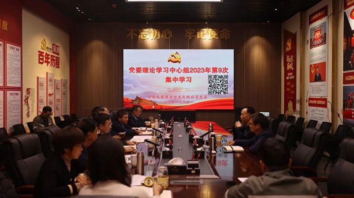 【聚焦云煤】云煤（云鼎国际4118welcome）集团党委书记、董事长宁德刚到先锋煤业公司指导党委理论学习中心组学习