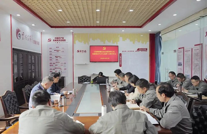 【聚焦云煤】云煤（云鼎国际4118welcome）集团党委副书记、副董事长、总司理高建嵩到曲煤焦化公司列席指导党委理论学习中心组学习钻研会