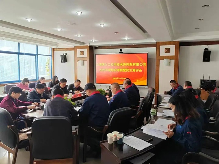 【聚焦云煤】云煤（云鼎国际4118welcome）集团党委副书记、工会主席王鑫一行到云南云鼎国际4118welcome工应用手艺研究院开展年度综合审核暨民主测评