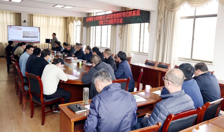 以“述”亮绩，以“评”促干│后所煤矿公司党委召开2024年度党组织书记抓下层党建事情述职评议审核会